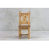 Krzesło ze starego drewna ciosnaego ręcznie