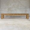 Stół drewniany - zachowana stara powierzchnia No. 268